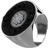 Svarta Ringar Panarea AA352M Ring - Silver/Black