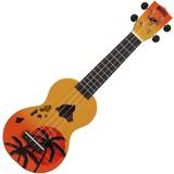Mahalo Stränginstrument Mahalo Hawaii Orange Ukulele