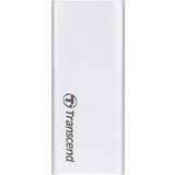 Hårddiskar Transcend TS500GESD260C Extern SSD-disk 500 GB Silver USB-C USB-A