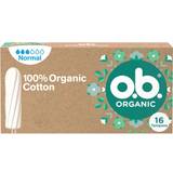 O.b. Mensskydd O.b. Organic Tampons Normal 16-pack