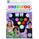 Multifärgad Maskeradkläder Snazaroo Face Painting Set with 20 Colors & Idea Booklet