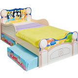 Bluey Toddler Bed with Underbed Storage Drawer 70x140cm