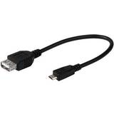 Vivanco CAM 17 OTG USB 2.0 adapterkabel
