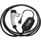 Schuko laddkabel Elbilsladdning VHBW Charging Cable Type 2-Schuko compatible with