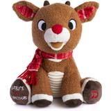 Kids Preferred Rudolph The Red-Nosed Reindeer Musical Stuffed Animal, Babys First Christmas Plush, 8 Inches