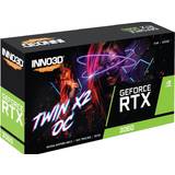 GeForce RTX 3060 Grafikkort Inno3D GeForce RTX 3060 Twin X2 OC HDMI 3xDP 8GB