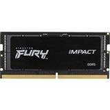 SO-DIMM DDR5 - Svarta RAM minnen Kingston Fury Impact SO-DIMM DDR5 4800MHz 32GB (KF548S38IB-32)