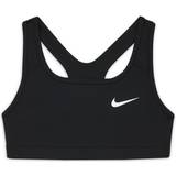 S Underkläder Nike Kid's Swoosh Sports Bra - Black/White (DA1030-010)