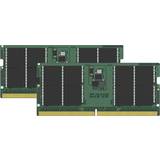 SO-DIMM DDR5 RAM minnen Kingston SO-DIMM DDR5 4800MHz 2x32GB For Dell (KCP548SD8K2-64)