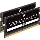 8 GB - SO-DIMM DDR5 RAM minnen Corsair Vengeance Black SO-DIMM DDR5 4800MHz 2x8GB (CMSX16GX5M2A4800C40)