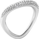 Georg Jensen Offspring Ring - Silver/0.29ct. Diamonds