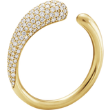 Diamanter Ringar Georg Jensen Mercy Mini Ring - Gold/Diamonds