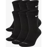 Nike Everyday Plus Cushioned Training Crew Socks 6-pack - Black/White