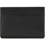 Gråa - Skinn Korthållare HUGO BOSS Embossed Leather Card Holder - Black
