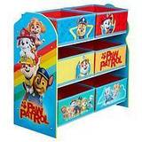 Paw Patrol Barnrum Paw Patrol Kids Bedroom Toy Storage Unit With 6 Storage Boxes