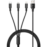 Andersson Kablar Andersson 3 USB Cable 1M 2,4A Black