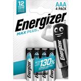 Batterier & Laddbart Energizer Alkaline Batteri AAA 1.5 V DC 4-Blister