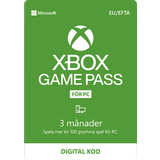 Presentkort Microsoft Xbox Game Pass - 3 Months - PC