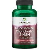 MSM - Tabletter Kosttillskott Swanson Glucosamine, Chondroitin & MSM 120 st