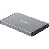 Ssd kabinett Natec Rhino GO HDD- SSD kabinett Grå 2.5"