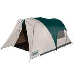 Coleman Camping & Friluftsliv Coleman 6-Person Cabin Tent with Screened Porch Evergreen/Beige