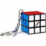 Rubiks kub 3 x 3 Spin Master Rubiks kub 3x3 nyckelring (bricka)