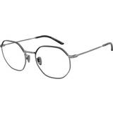 Giorgio Armani Silver Glasögon & Läsglasögon Giorgio Armani AR5130J 3003 Silver L