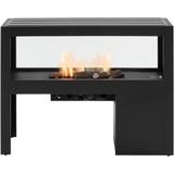 Gråa Gasolkaminer Cosi Fires Pacific Lifestyle Cosivista 120 Outdoor Fireplace Black