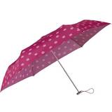 Samsonite Rosa Paraplyer Samsonite Alu Drop S 3 Sect Paraply Violet Pink Polka Dots