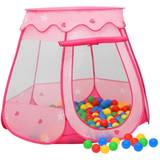 vidaXL Children Play Tent Pink 102x102x82 cm Pink