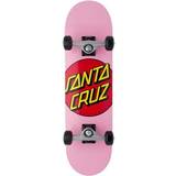 Rosa Kompletta skateboards Santa Cruz complete board classic dot 7.5"