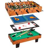 Biljard Bordsspel Colorbaby 4 in 1 Multi Game Table