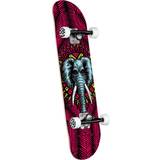 Powell Peralta Vallely Elephant • Pink Skateboard • 8.25" 8.25"