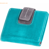 Mika 42185 - Damplånbok av äkta läder, plånbok plånbok kortfack, 2