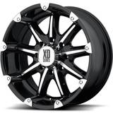 XD Wheels Badlands Gloss Black Machined 20X9 5x127 ET12 CB78.30