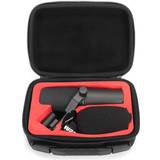 Shure sm7b Analog Cases PULSE Case för Shure SM7B eller jämförbara mikrofoner, bärväska för musikinstrument (bärväska av slitstark, gjuten EVA/nylon, med stabilt bärhandtag) Svart