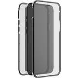 BLACK ROCK Gråa Mobiltillbehör BLACK ROCK 360° Glass Case (iPhone 14 Pro Max) Transparent/svart