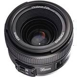 Yongnuo Kameraobjektiv Yongnuo yn35mm f2n lens 1:2 af/mf wide-angle fixed/prime auto focus lens for nikon