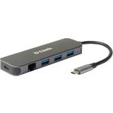 Kablar D-Link Systems DUB-2334 USB Type C Docking Station Notebook/Desktop PC/Mon
