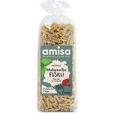 Amisa Pasta, Ris & Bönor Amisa Fusilli Pasta Fullkornsris, eko 500g
