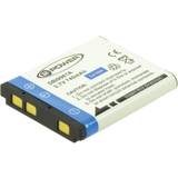 2-Power Batterier Batterier & Laddbart 2-Power Digitalkamera Batteri Pentax 3.7v 600mAh (D-LI108)
