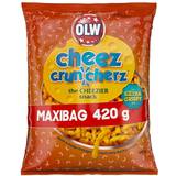 Olw Kex, Knäckebröd & Skorpor Olw Cheez Cruncherz Maxibag 420g