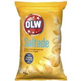 Snacks Olw Chips Potatis Lättsaltade