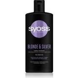 Syoss Silverschampon Syoss Blonde & Silver Violett schampo För blont hår
