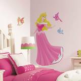 Prinsessor Väggdekor Barnrum RoomMates Disney Princess - Sleeping Beauty with gems Peel & stick G