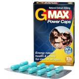 Vitaminer & Kosttillskott GMAX Power 10 kapslar-Hårdare stånd