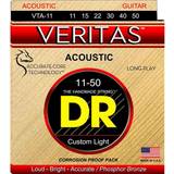DR Strängar DR Strings VTA-11 Veritas western-gitarrsträngar, 011-050