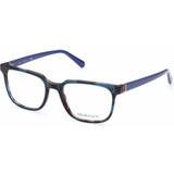 Blåa - rektangulära Glasögon Gant Blue Rectangular Eyeglass GA324409254