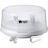 Tommee Tippee Sterilisatorer Tommee Tippee Microwave Travel Steam Baby Bottle Sterilizer Sterilize 4 Bottles at Once in 4-8 Minutes BPA Free