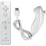 Wii remote plus Spelkontroller Tech of Sweden Wii Remote Plus Nunchuck Motion Plus (Vit)